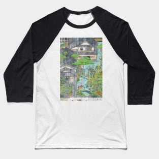 Samurai residence Baseball T-Shirt